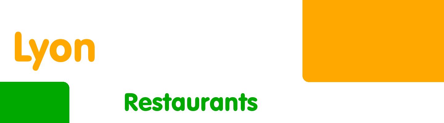 Best restaurants in Lyon - Rating & Reviews