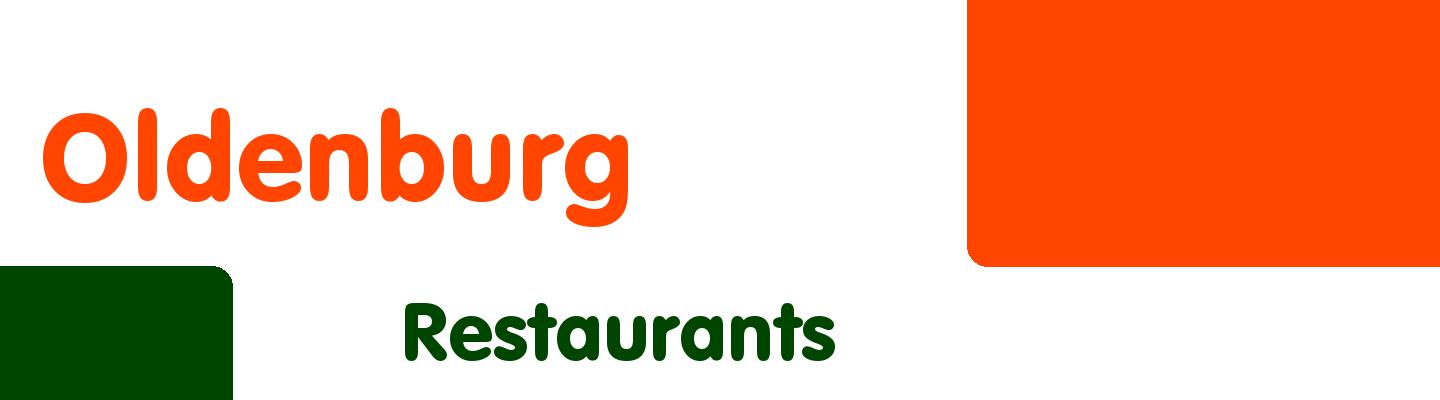 Best restaurants in Oldenburg - Rating & Reviews