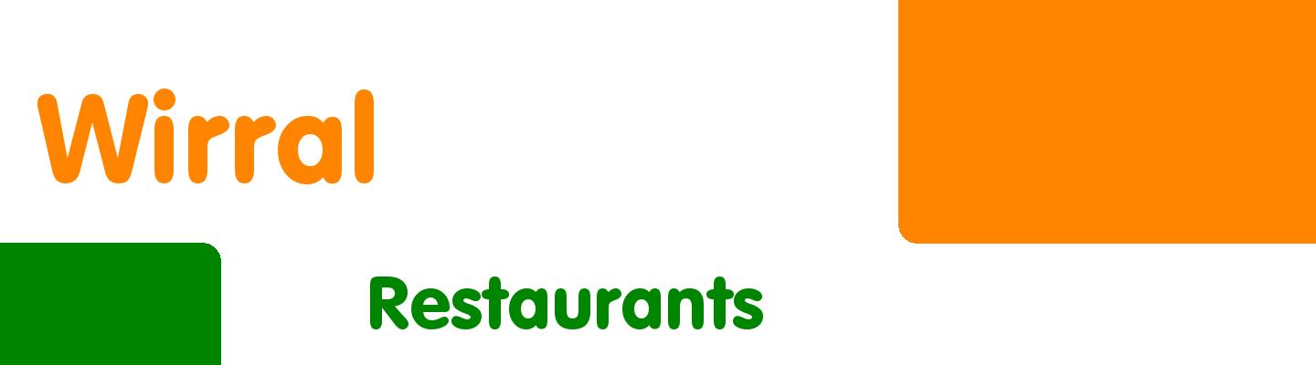 Best restaurants in Wirral - Rating & Reviews