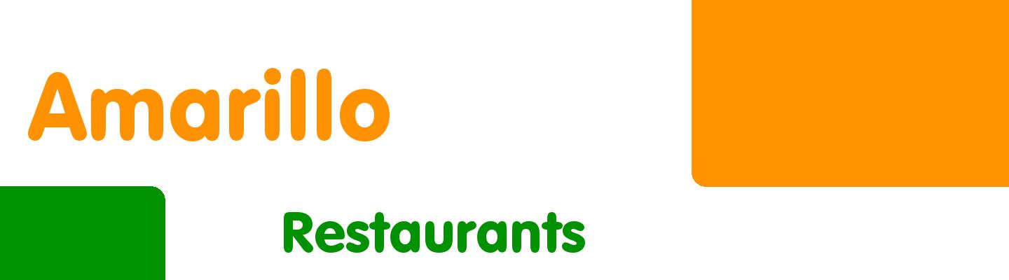 Best restaurants in Amarillo - Rating & Reviews