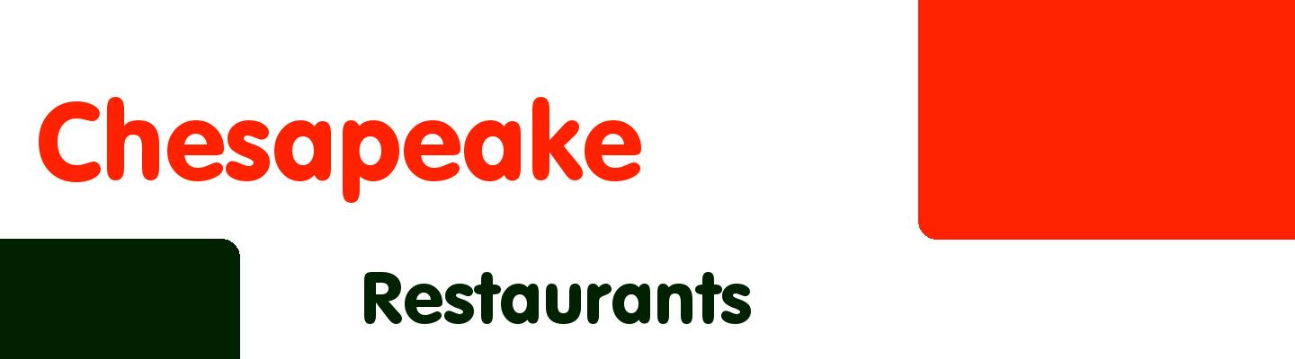 Best restaurants in Chesapeake - Rating & Reviews
