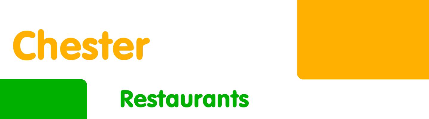 Best restaurants in Chester - Rating & Reviews
