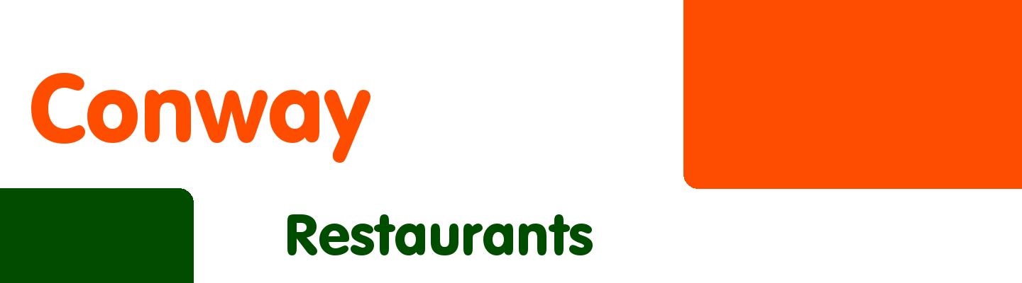 Best restaurants in Conway - Rating & Reviews