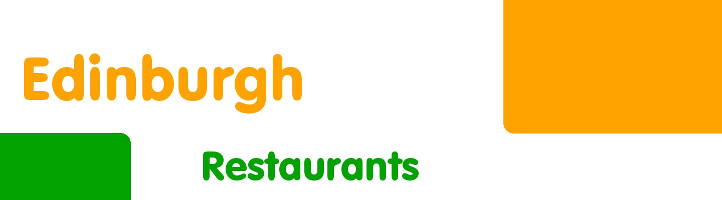 Best restaurants in Edinburgh - Rating & Reviews