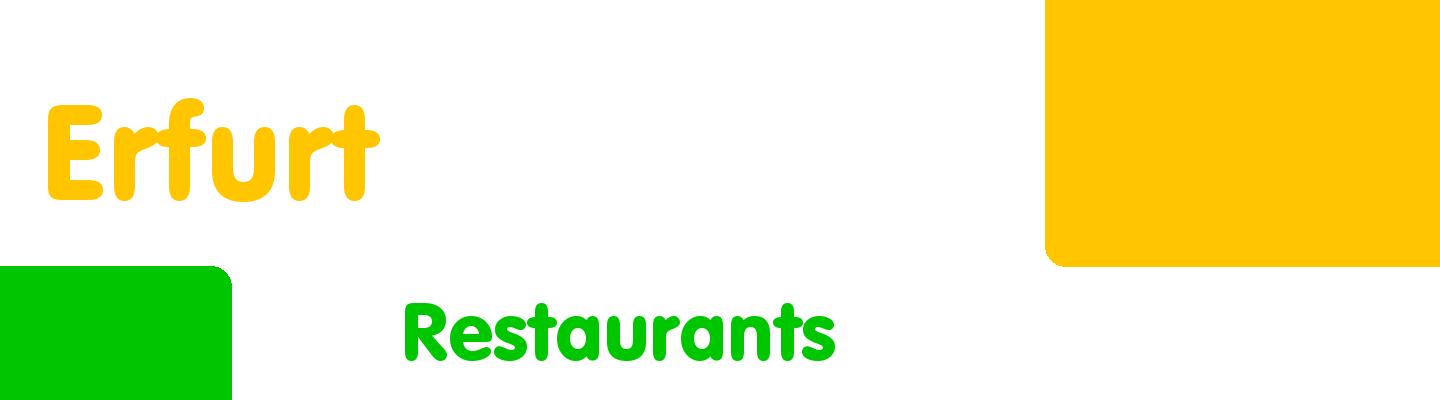 Best restaurants in Erfurt - Rating & Reviews