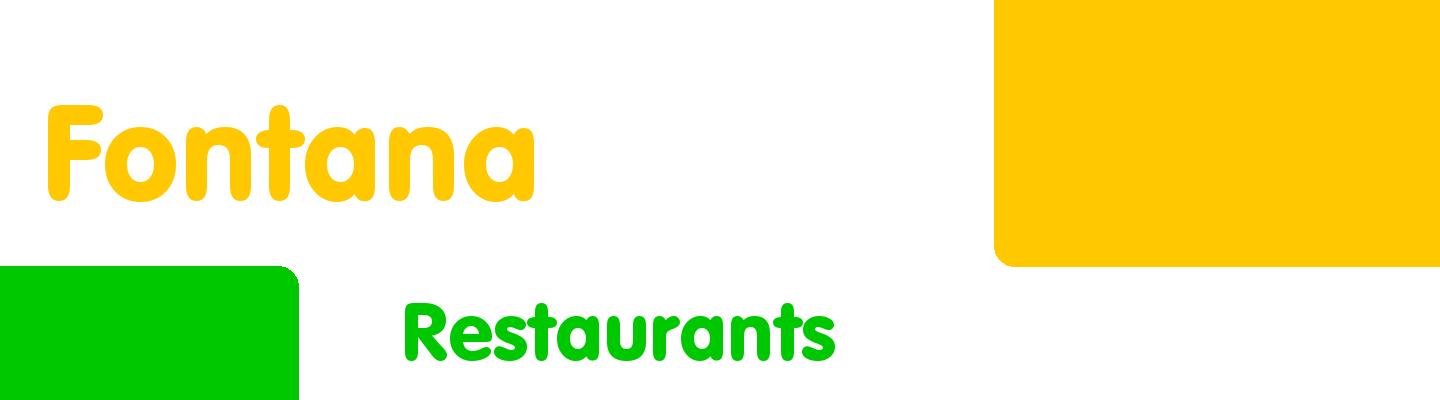 Best restaurants in Fontana - Rating & Reviews