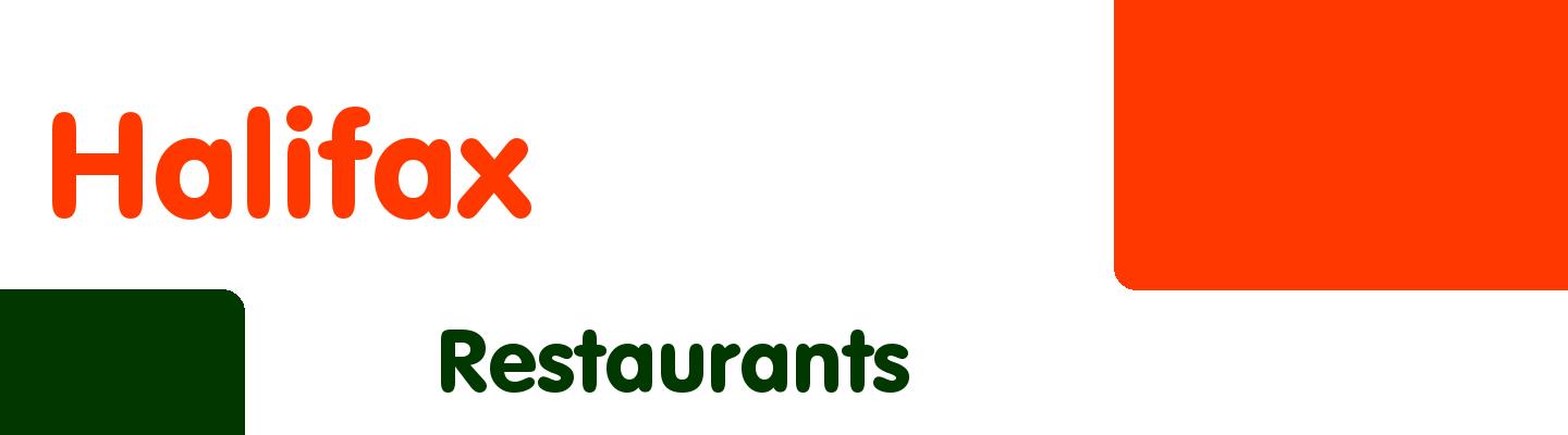 Best restaurants in Halifax - Rating & Reviews