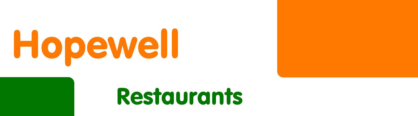 Best restaurants in Hopewell - Rating & Reviews