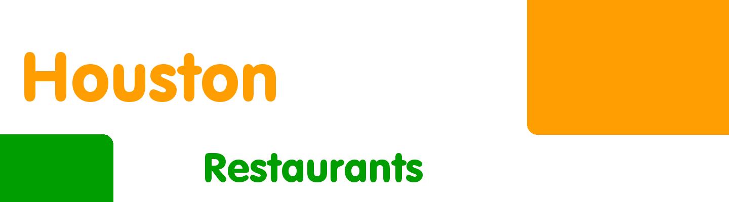 Best restaurants in Houston - Rating & Reviews