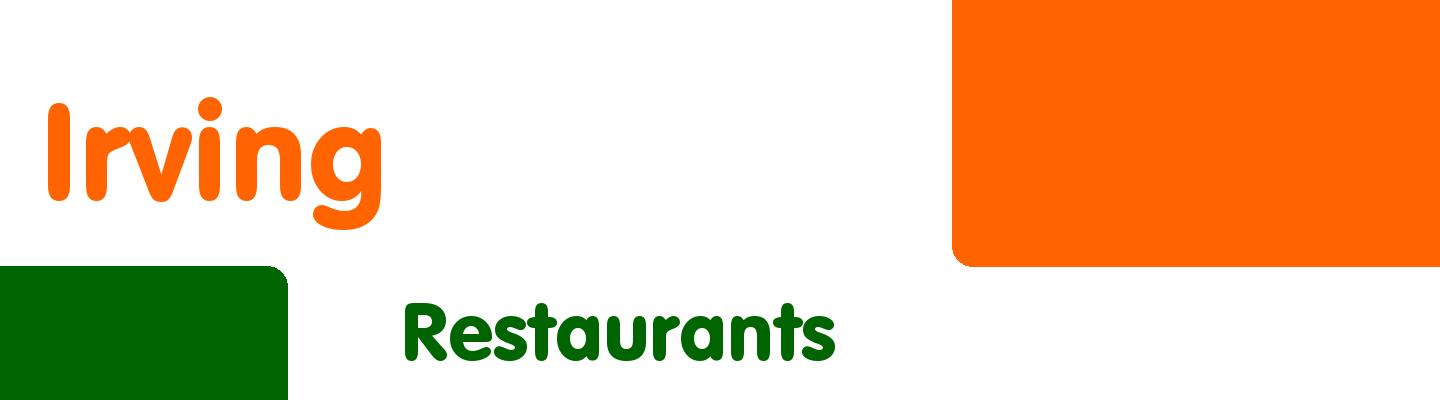 Best restaurants in Irving - Rating & Reviews