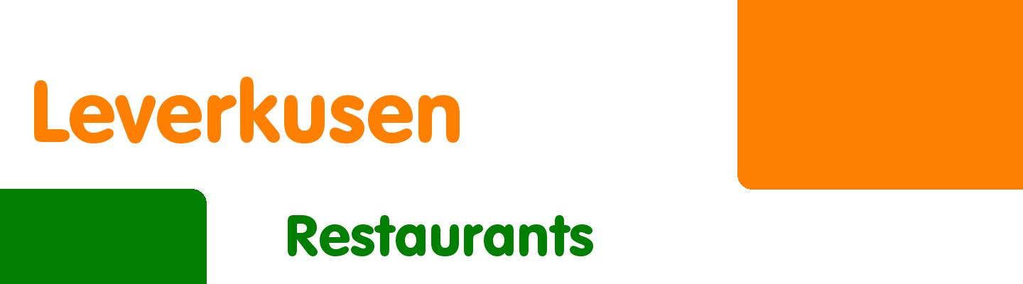 Best restaurants in Leverkusen - Rating & Reviews