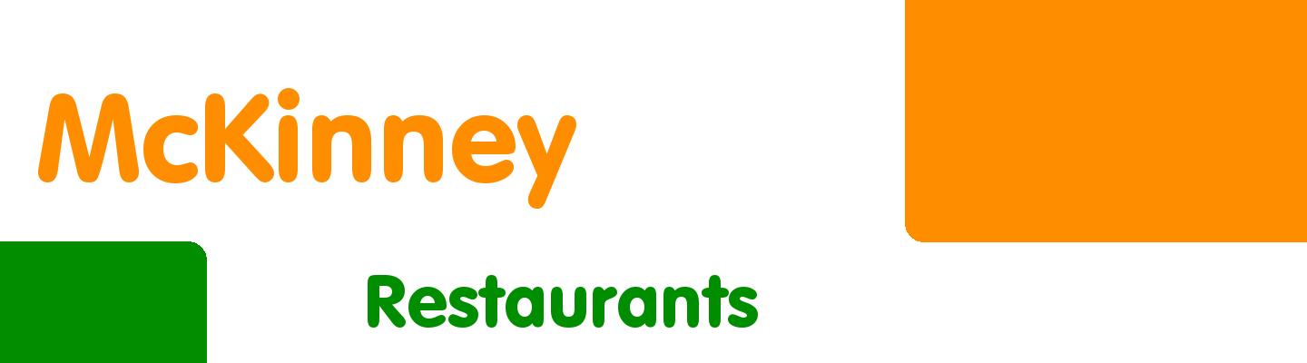 Best restaurants in McKinney - Rating & Reviews