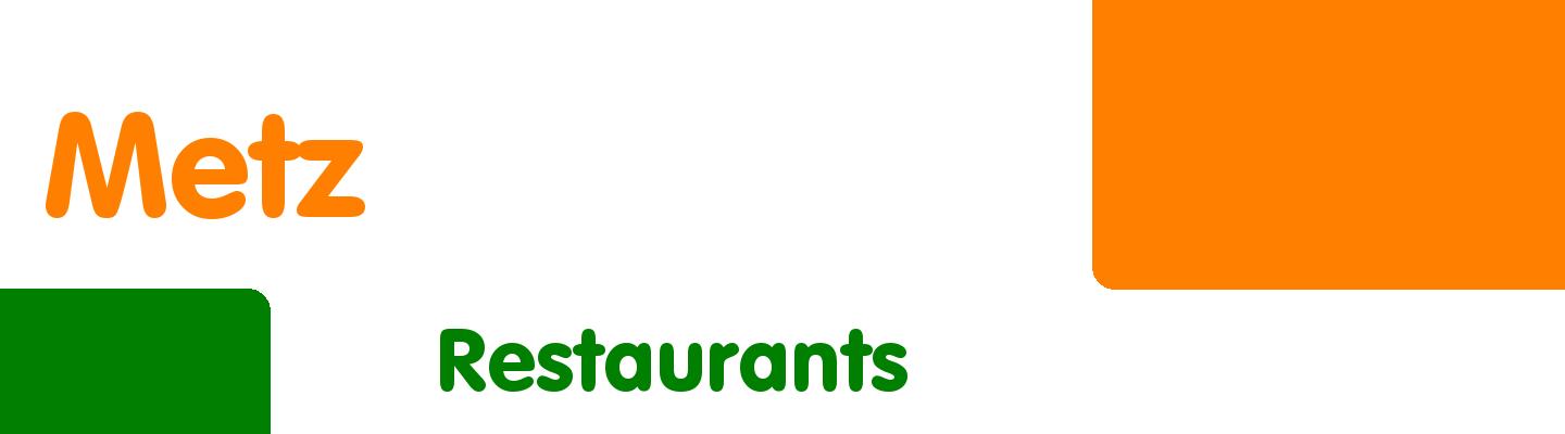 Best restaurants in Metz - Rating & Reviews