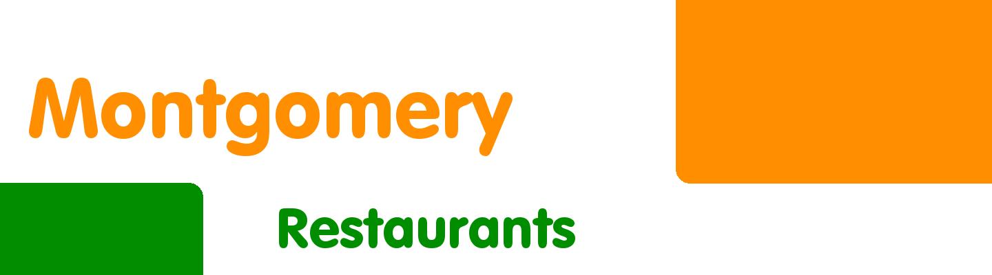 Best restaurants in Montgomery - Rating & Reviews