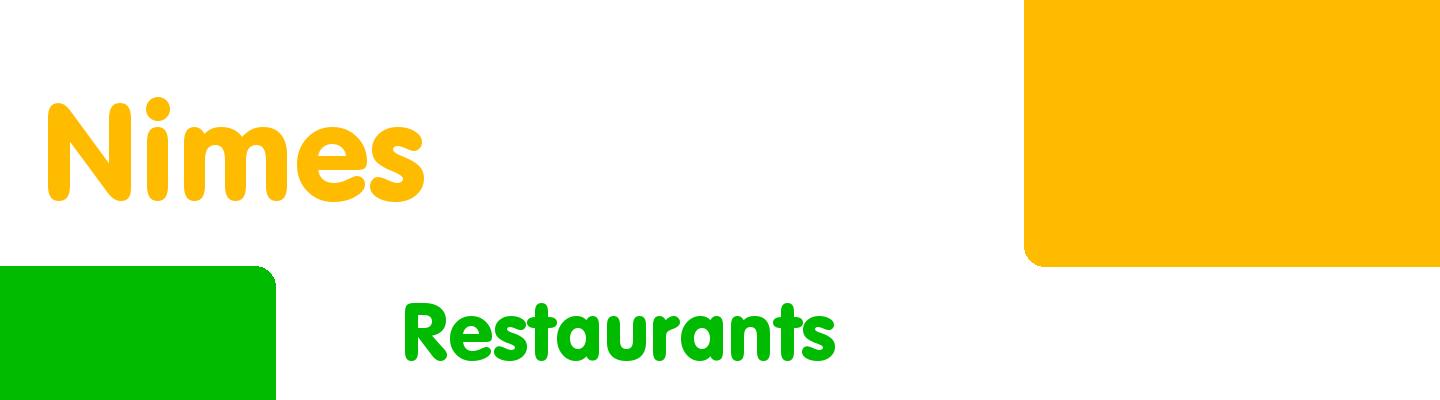 Best restaurants in Nimes - Rating & Reviews