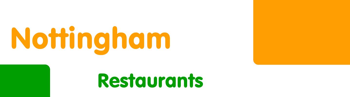 Best restaurants in Nottingham - Rating & Reviews