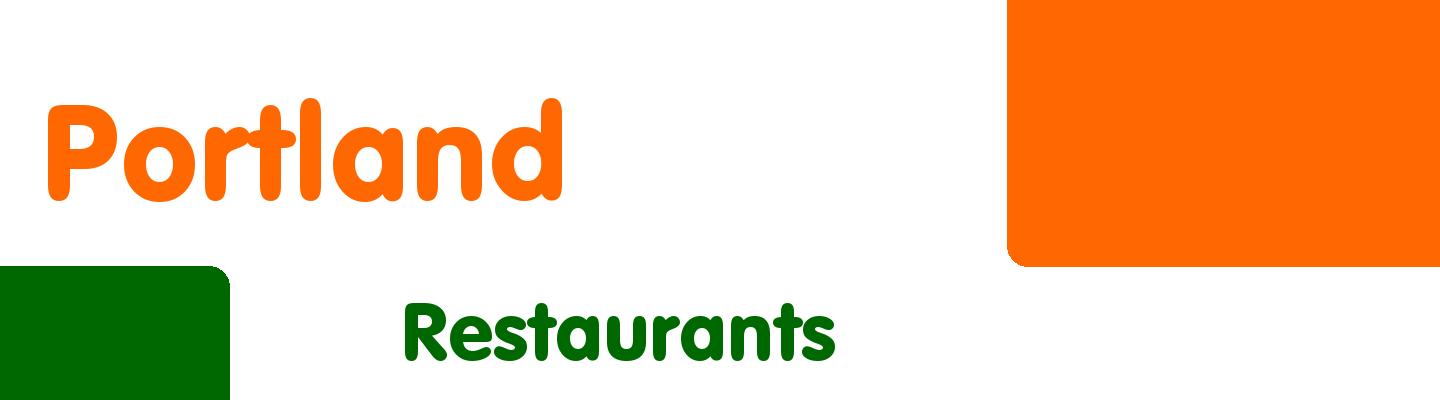 Best restaurants in Portland - Rating & Reviews