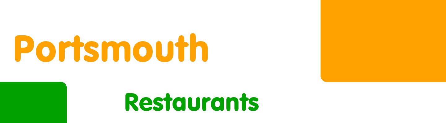 Best restaurants in Portsmouth - Rating & Reviews