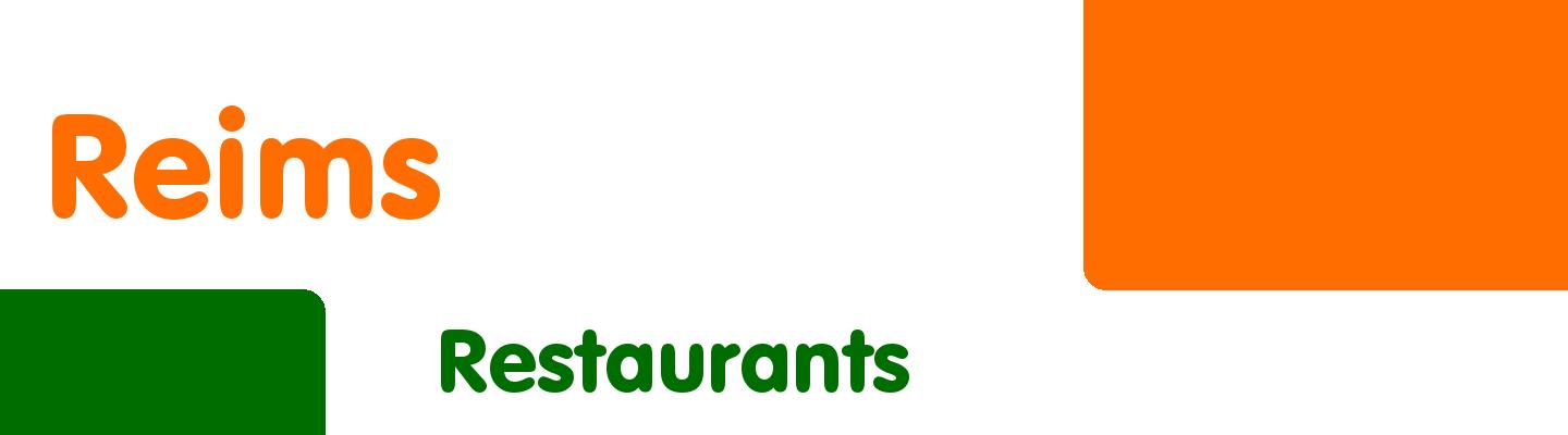 Best restaurants in Reims - Rating & Reviews