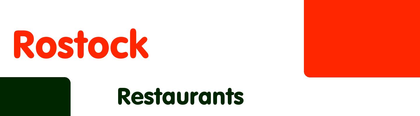 Best restaurants in Rostock - Rating & Reviews
