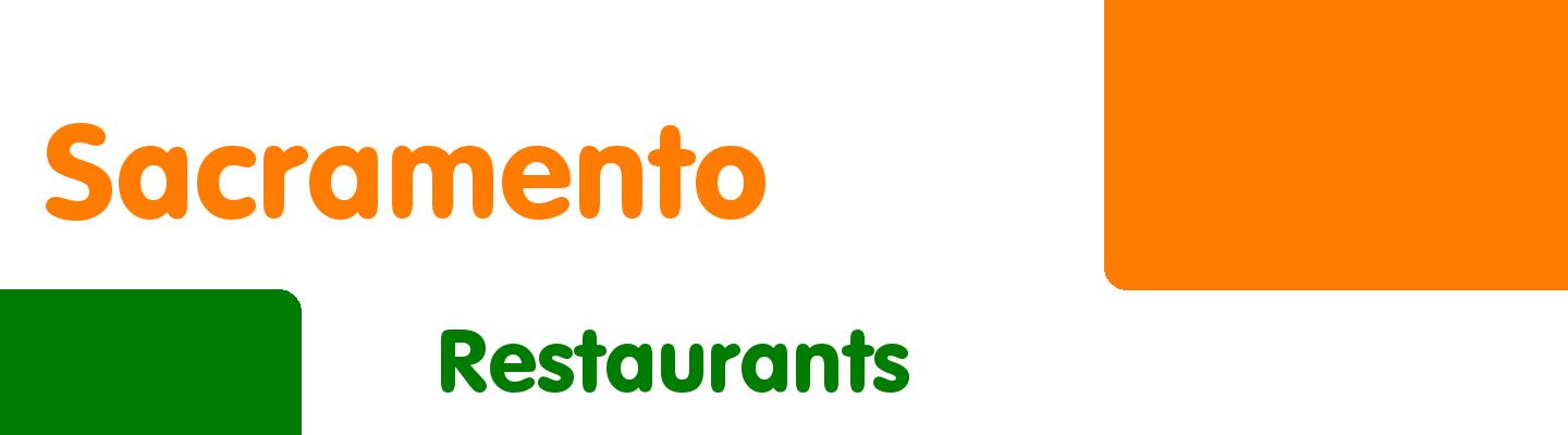 Best restaurants in Sacramento - Rating & Reviews