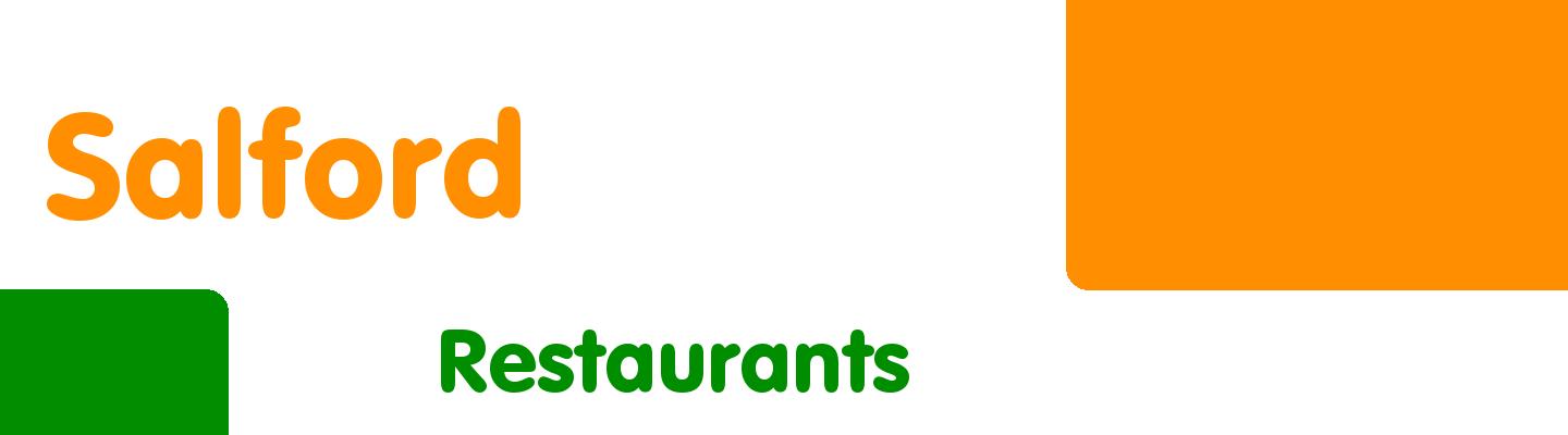Best restaurants in Salford - Rating & Reviews