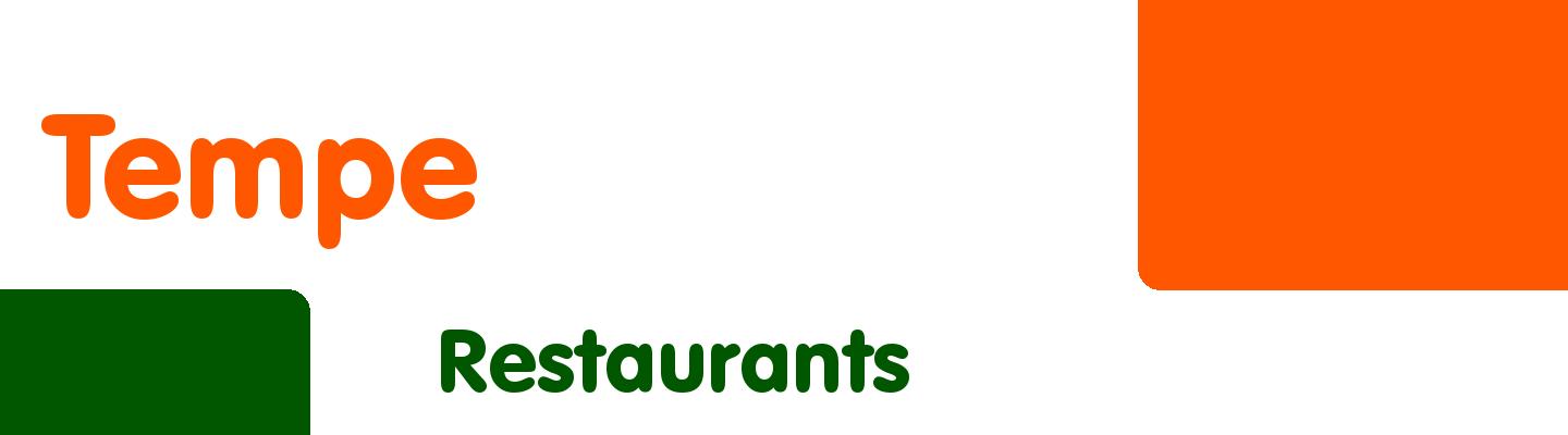 Best restaurants in Tempe - Rating & Reviews