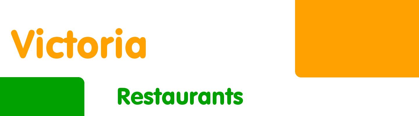 Best restaurants in Victoria - Rating & Reviews