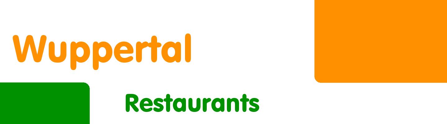 Best restaurants in Wuppertal - Rating & Reviews